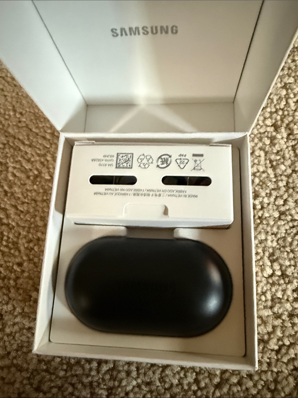 Samsung Black Galaxy Buds True Wireless Earbuds